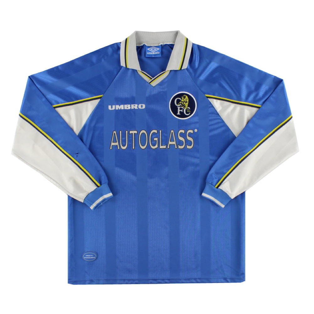 1997-99 Chelsea FC Long Sleeve Home Shirt