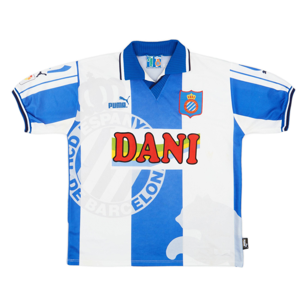 1997-98 RCD Espanyol Home Shirt