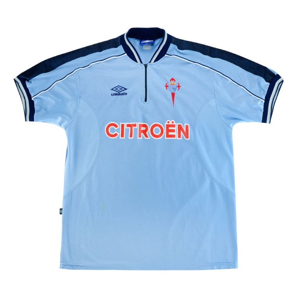 1999-00 RC Celta de Vigo Home Shirt