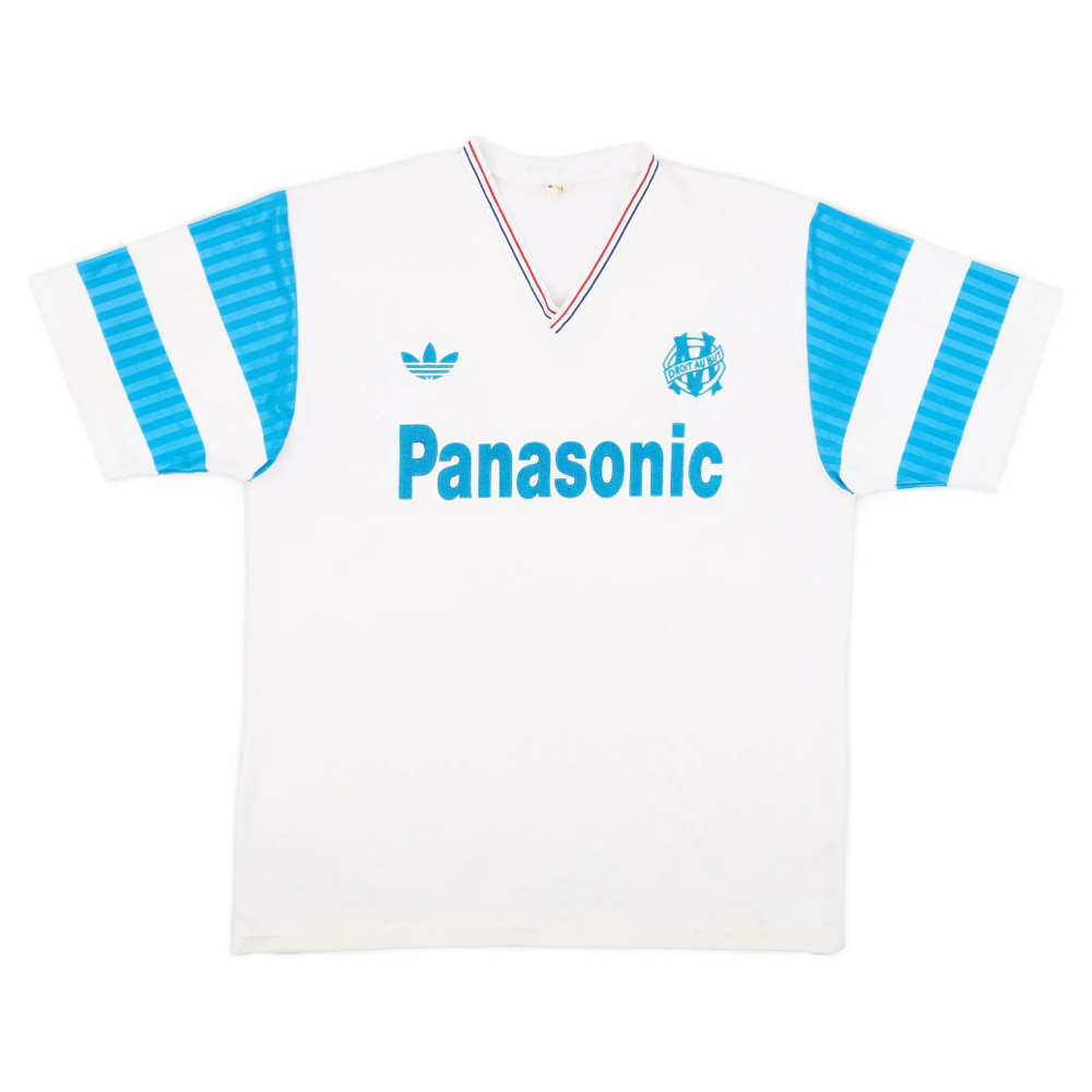 1990-91 Olympique de Marseille Home Kit
