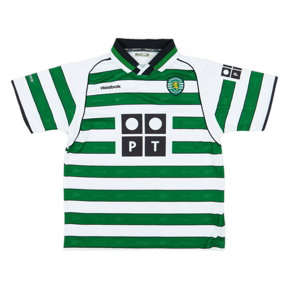 2001-02 Sporting CP Home Shirt
