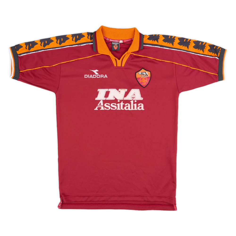 1998-99 AS Roma Home Shirt
