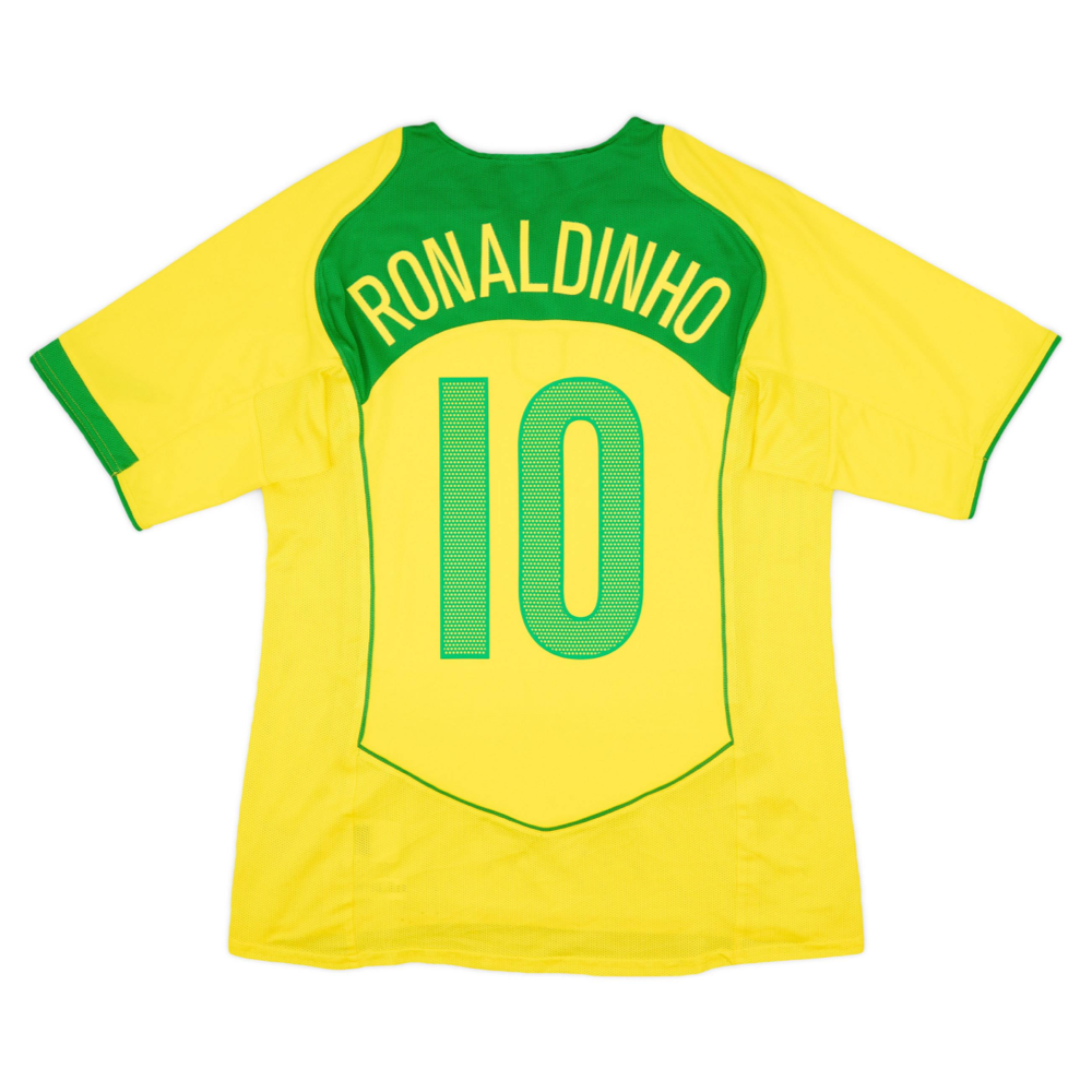 2004 Brazil Home Shirt