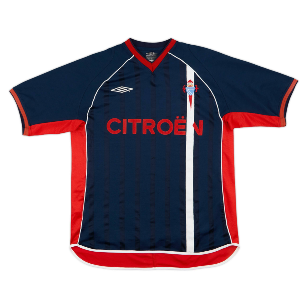 2001-02 RC Celta de Vigo Home Shirt