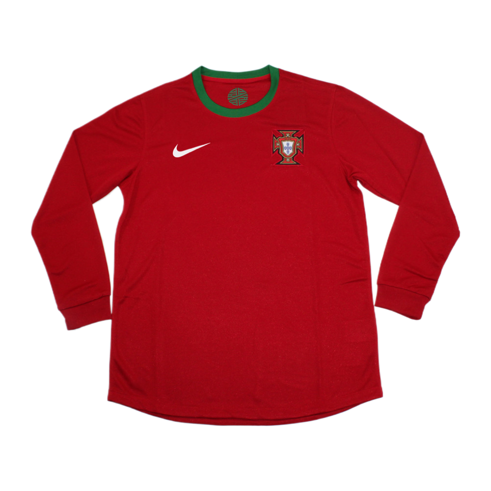 2012 Portugal Home Shirt Long Sleeve