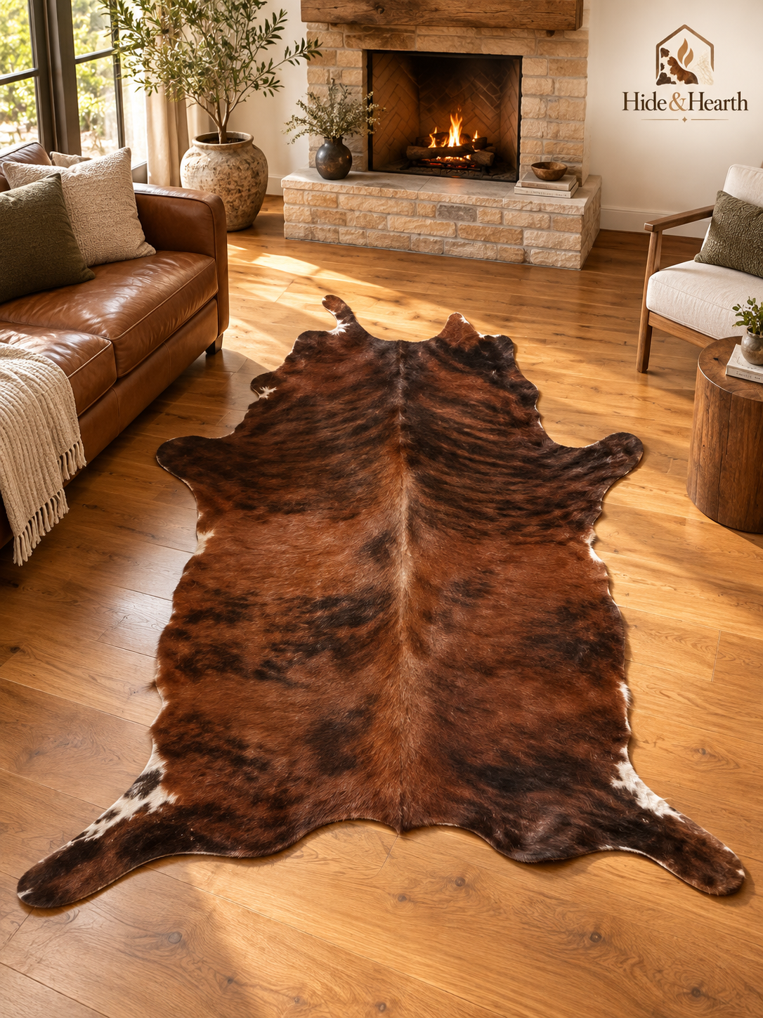 Arielle Cowhide Rug
