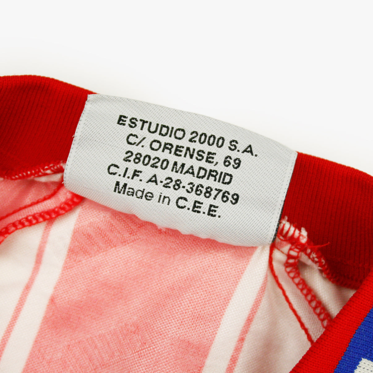 1995-96 Atlético de Madrid Home Shirt