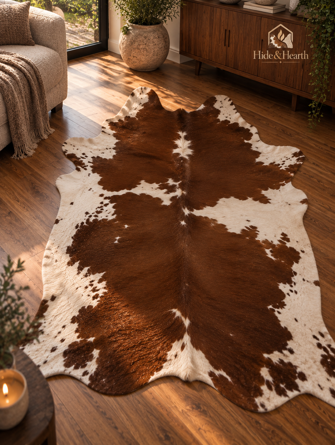 Adeline Cowhide Rug