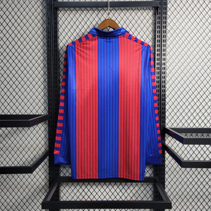 1991-92 FC Barcelona Long Sleeve Home Shirt