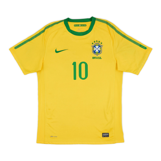 2010 Brazil Home Shirt