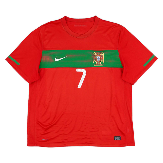 2010 Portugal Home Shirt