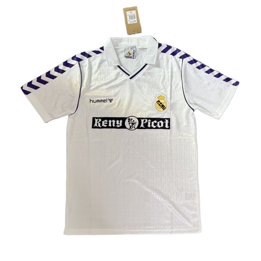1989-90 Real Madrid CF Home Shirt
