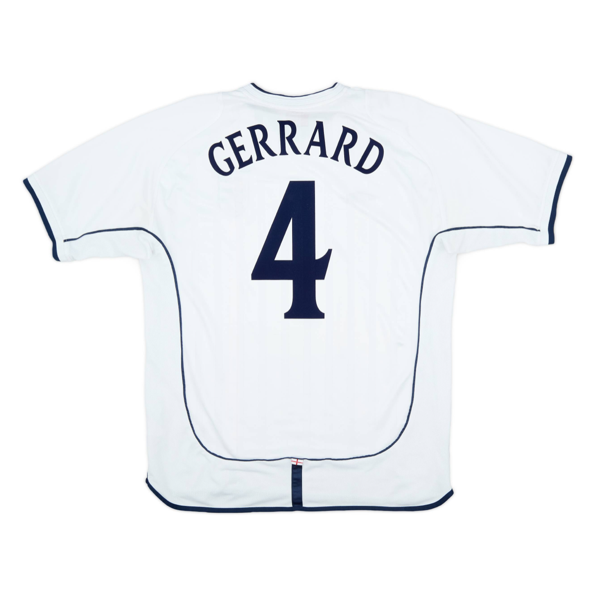 2002 England Home Shirt