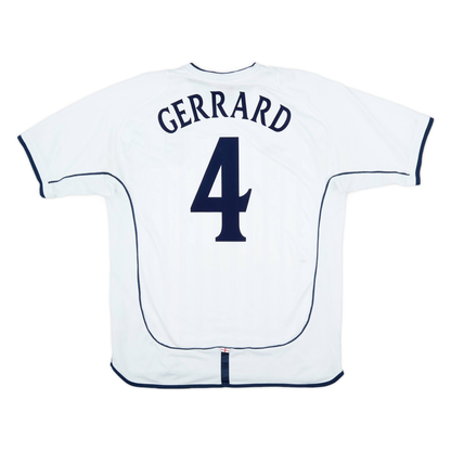 2002 England Home Shirt