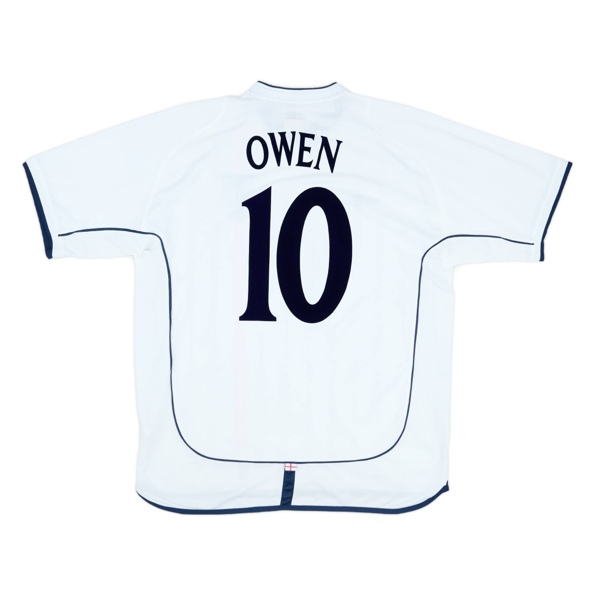 2002 England Home Shirt