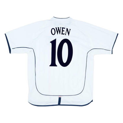 2002 England Home Shirt