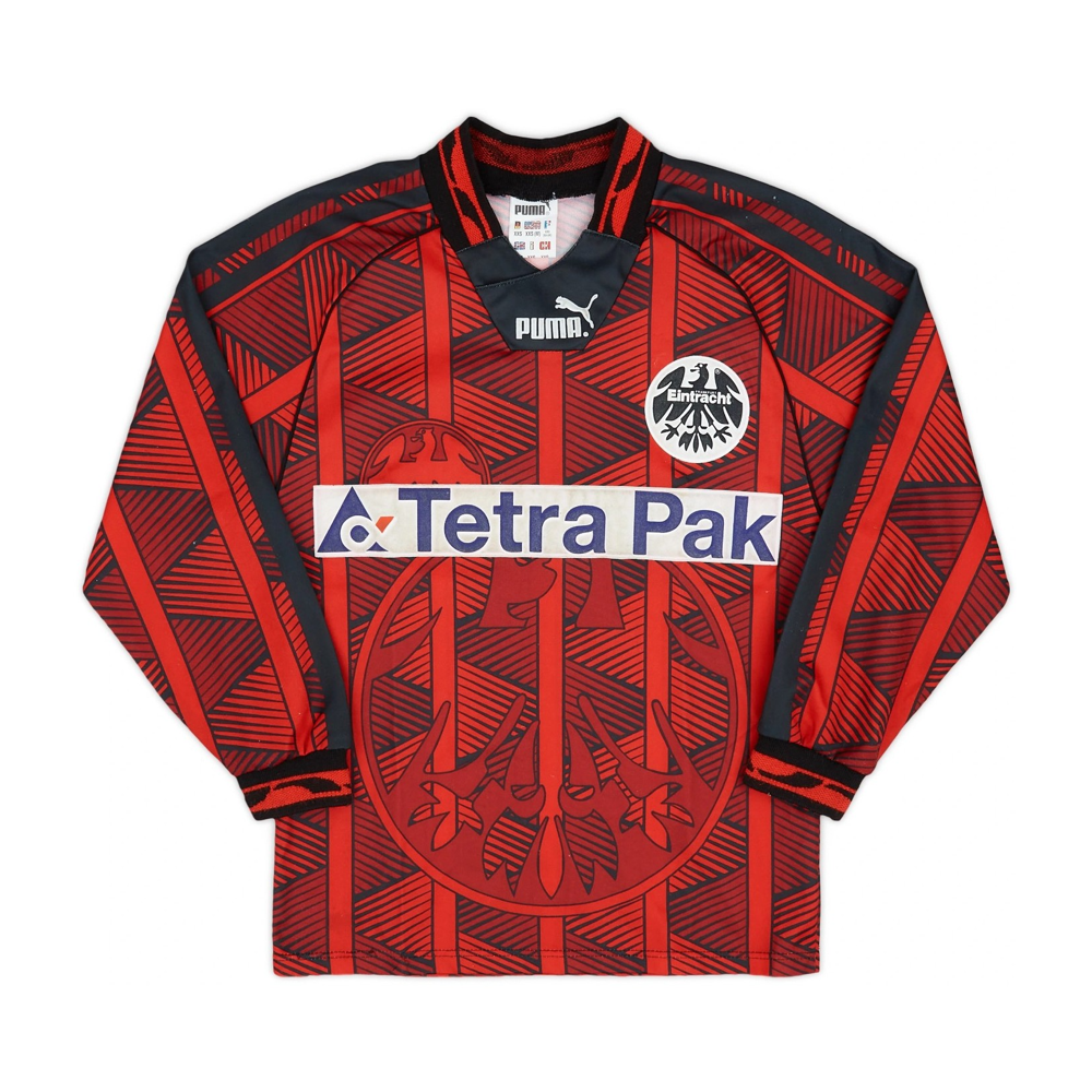 1995-96 Eintracht Frankfurt 1st Kit Long Sleeve