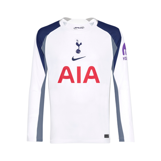 2025-26 Tottenham Hotspur FC Long Sleeve Home Shirt
