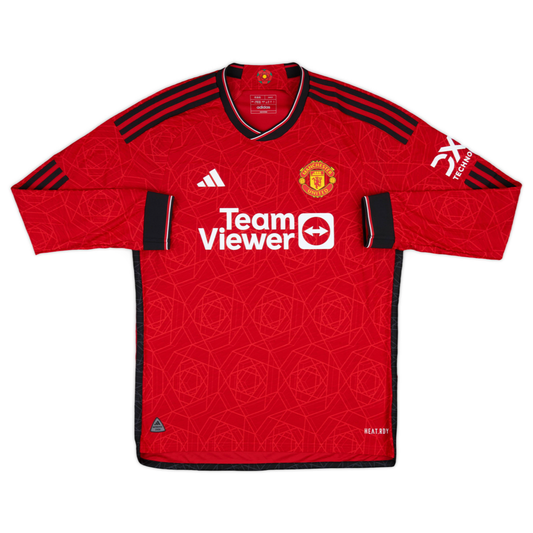 2023-24 Manchester United FC Home Long Sleeve Kit