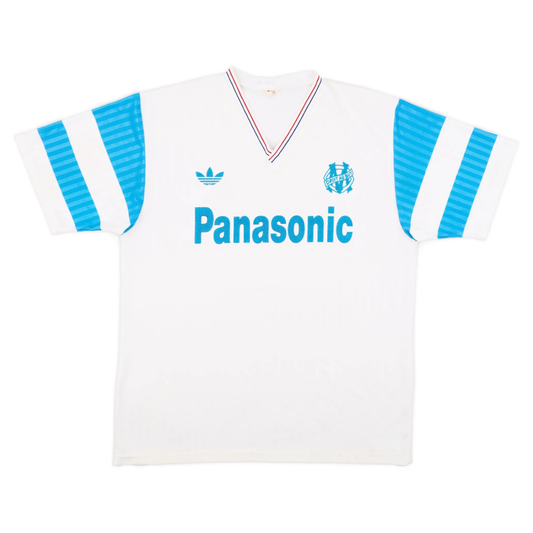1990-91 Olympique de Marseille Home Kit