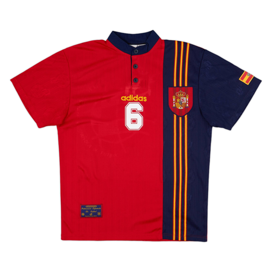 1996 Spain Home Shirt
