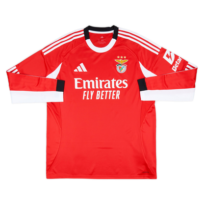 2025-26 SL Benfica Home Long Sleeve Kit