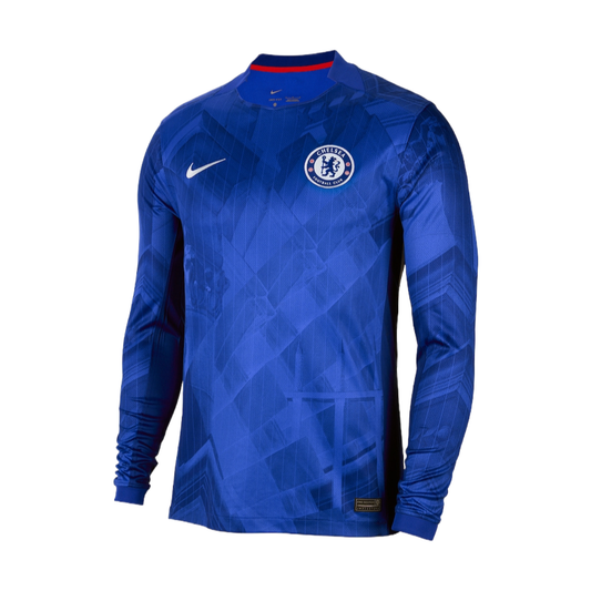 2025-26 Chelsea FC Long Sleeve Home Shirt