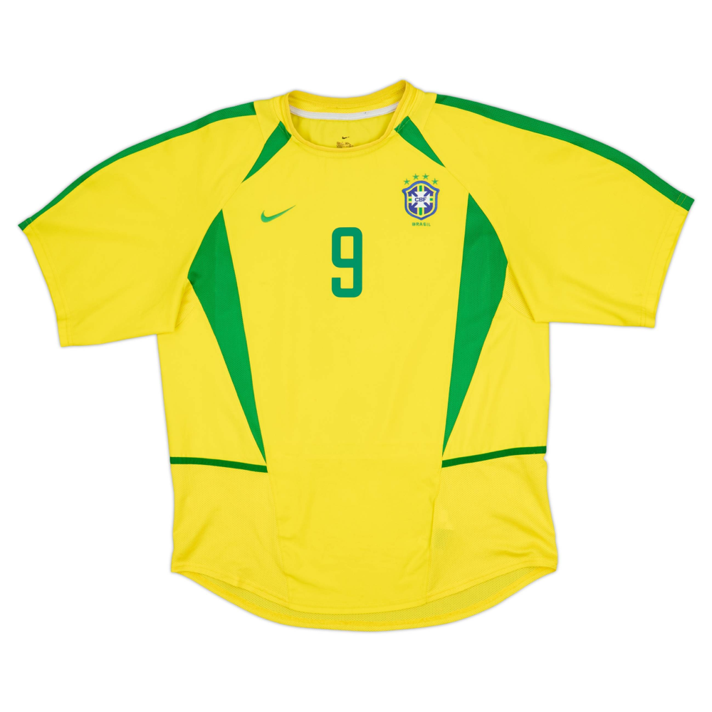 2002 Brazil Home Shirt