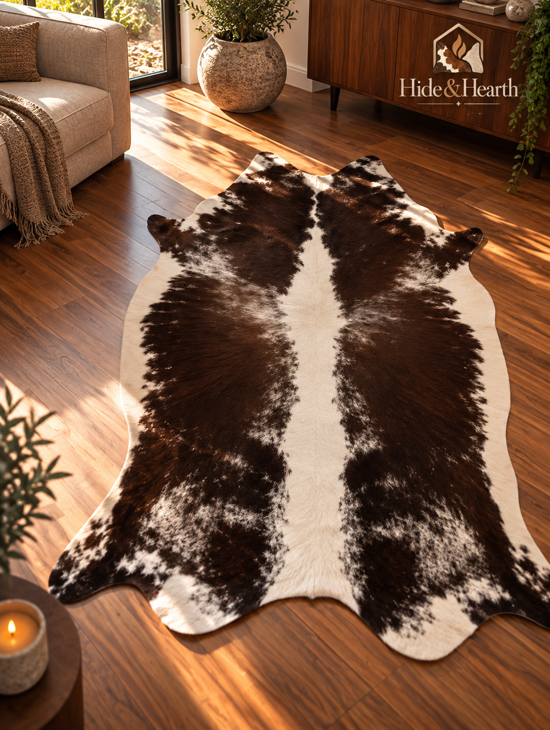 Leona Cowhide Rug
