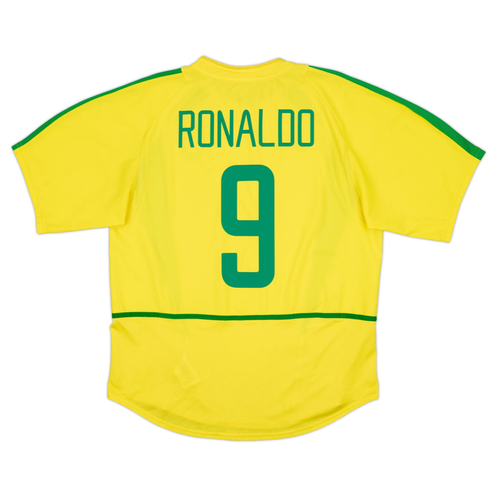 2002 Brazil Home Shirt