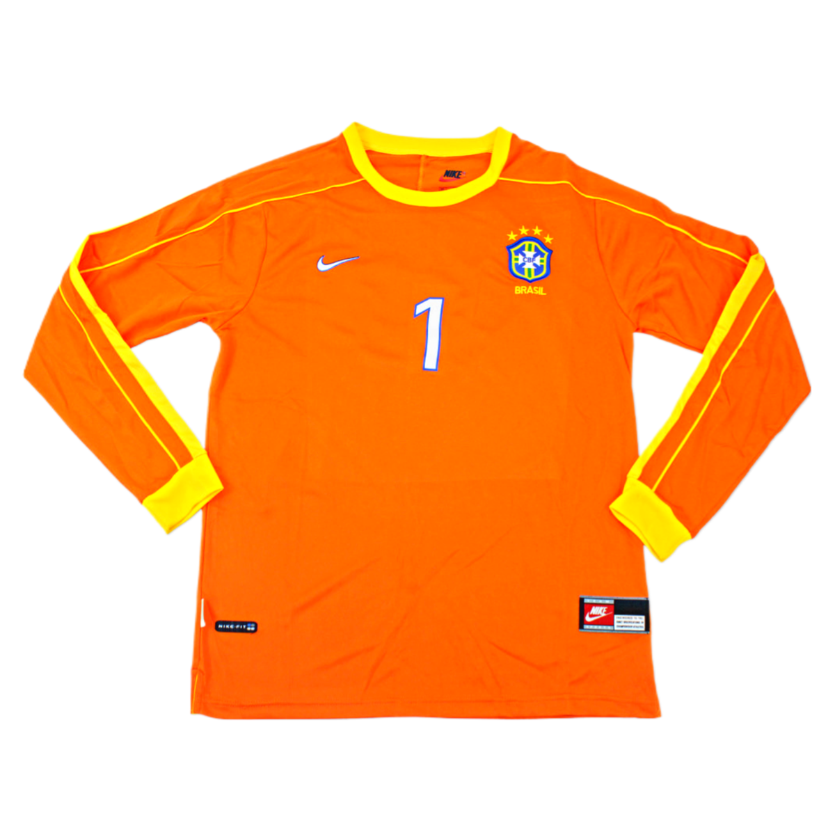 1998 Brazil Goalkeeper Shirt