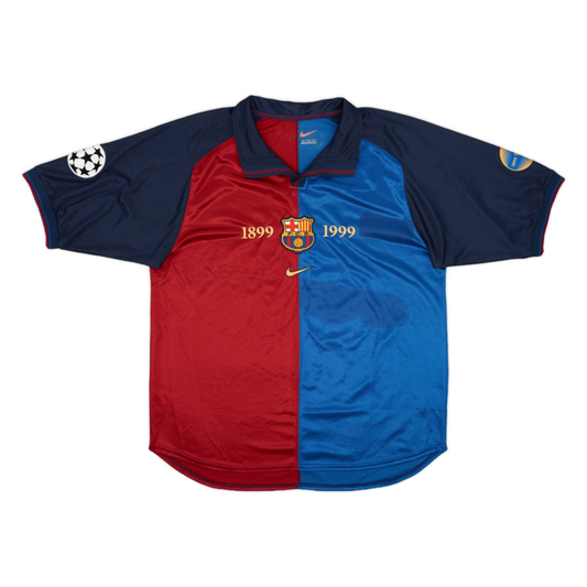 1999-00 FC Barcelona 1st Kit
