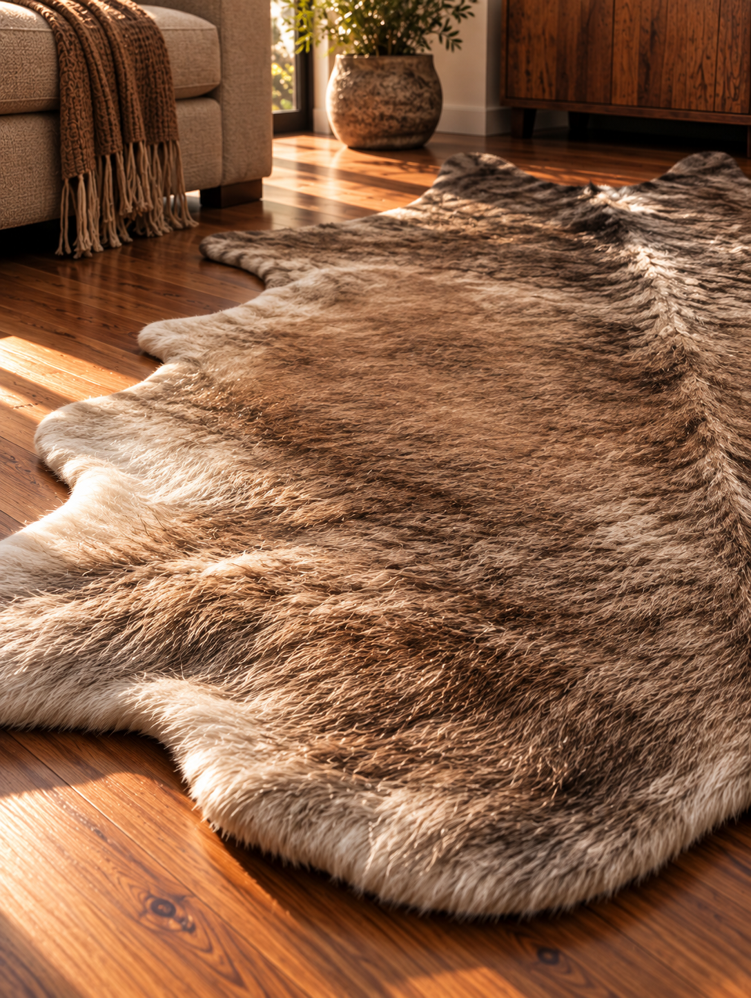 Aurelia Cowhide Rug