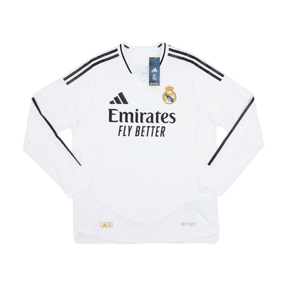 2024-25 Real Madrid CF Long Sleeve Home Shirt