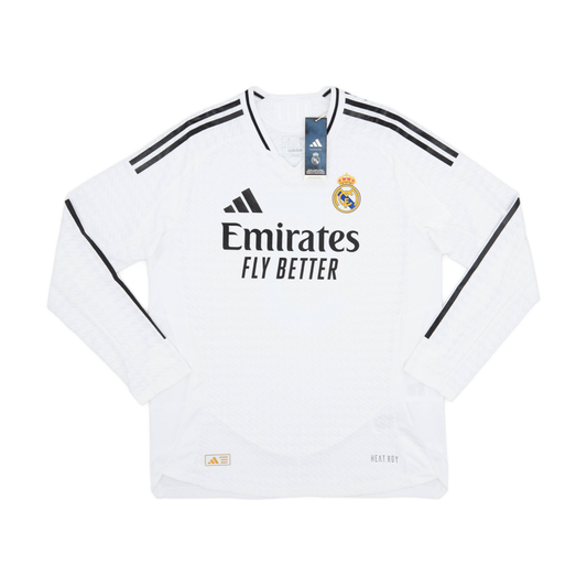 2024-25 Real Madrid CF Long Sleeve Home Shirt