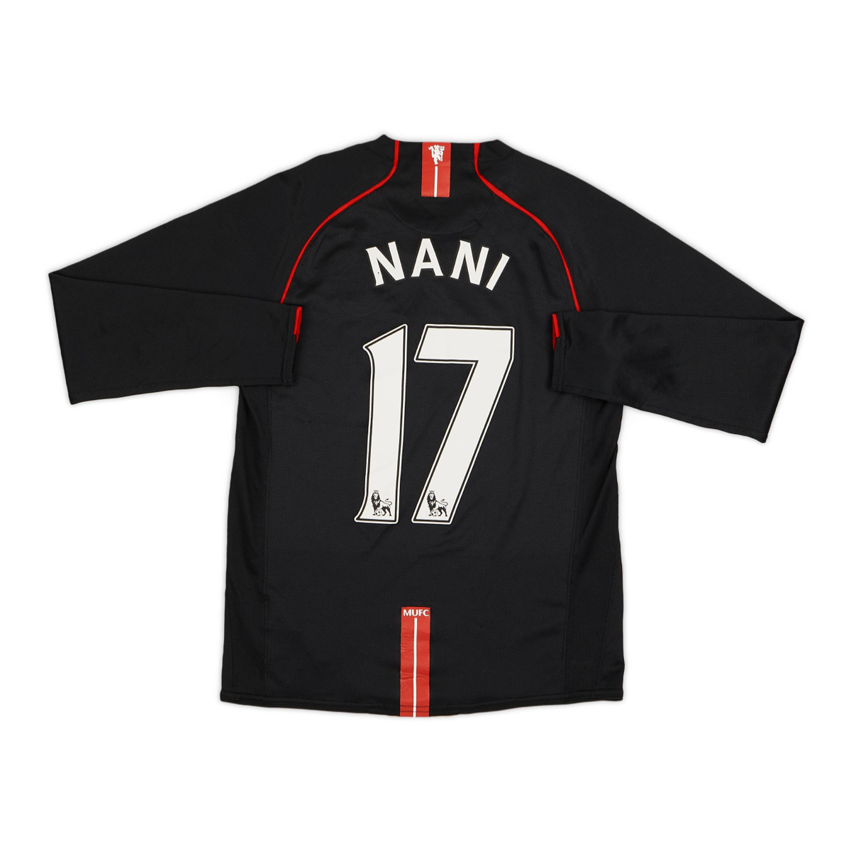 2007-08 Manchester United Away Shirt Long Sleeve