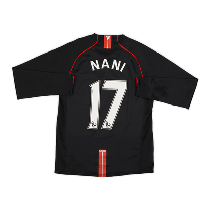 2007-08 Manchester United Away Shirt Long Sleeve