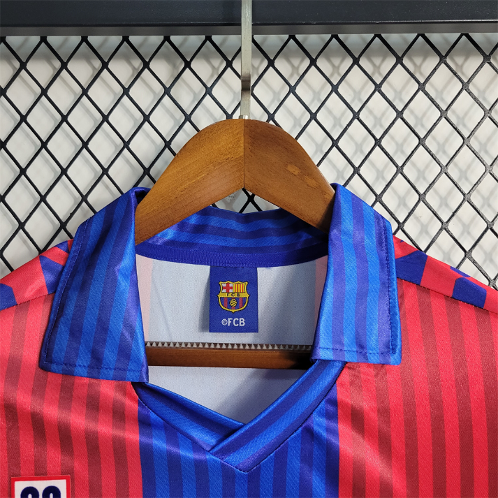 1991-92 FC Barcelona Long Sleeve Home Shirt