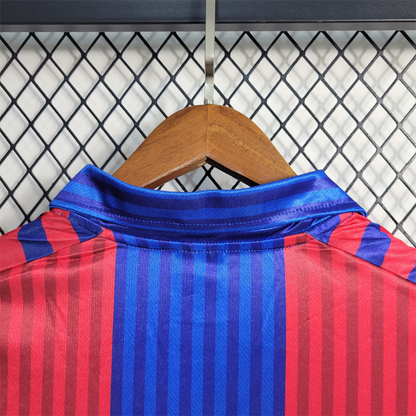 1991-92 FC Barcelona Long Sleeve Home Shirt