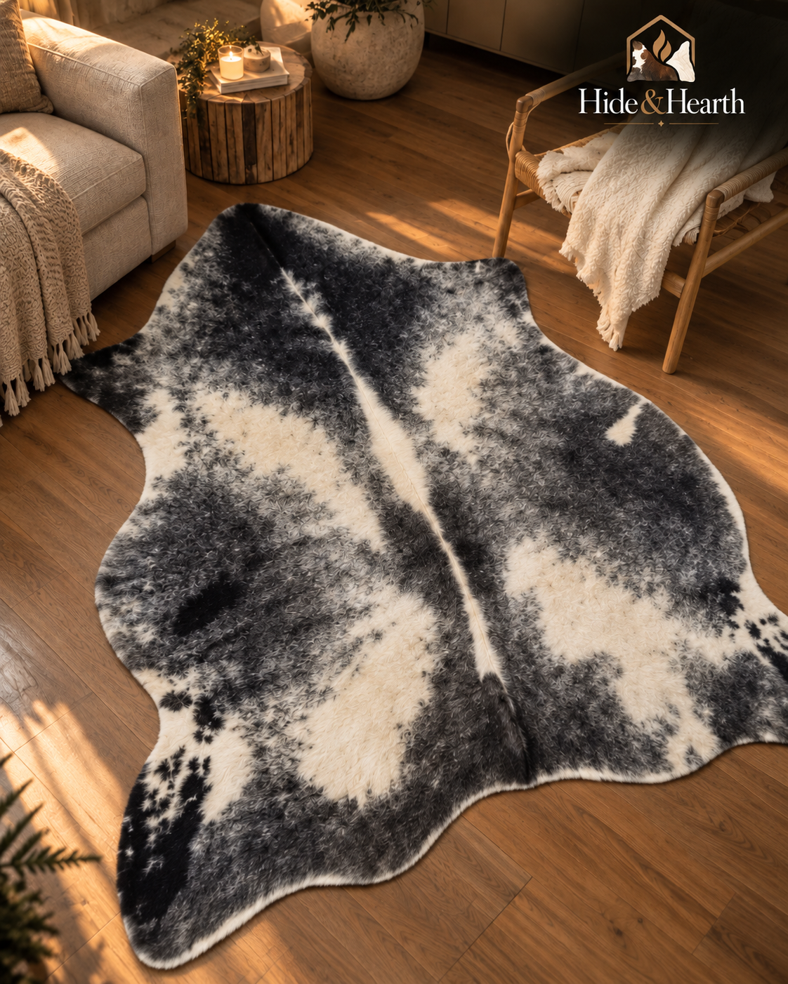 Naomi Cowhide Rug
