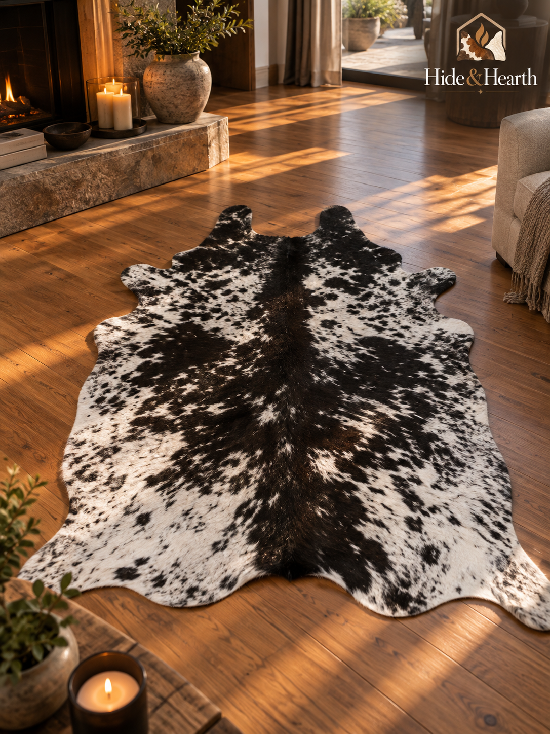 Noelle Cowhide Rug