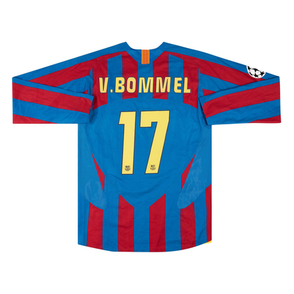 2005-06 FC Barcelona 1st Kit Long Sleeve