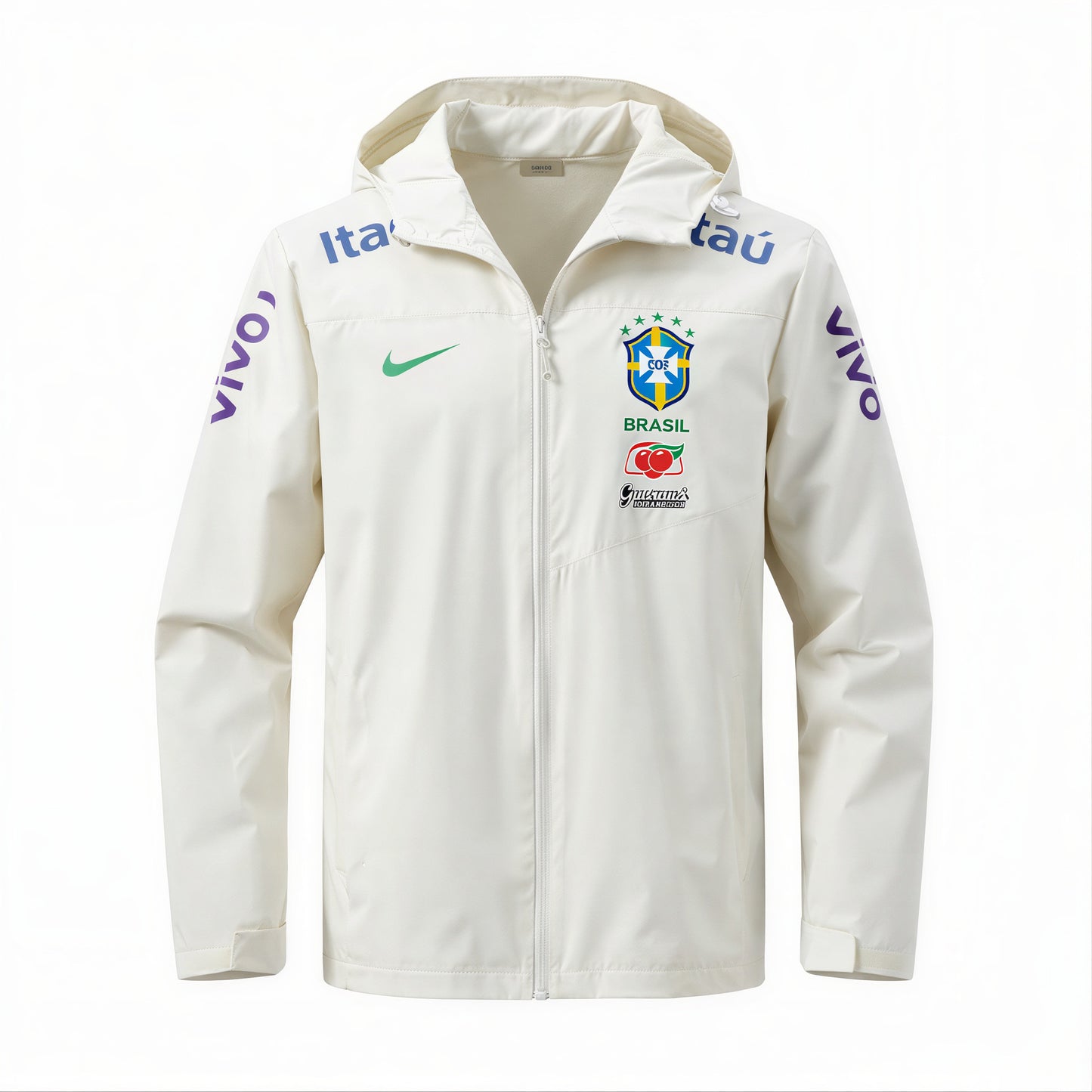 Brazil Windbreaker Jacket Black