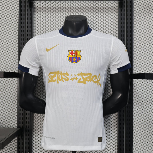 Barcelona x Travis Scott White Shirt 2024/25