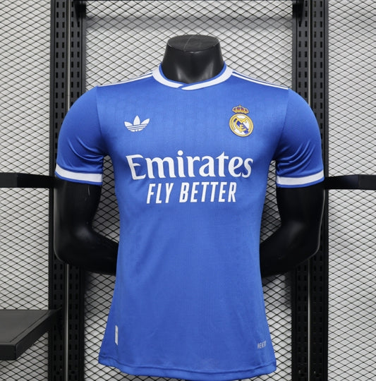 2025-2026 new Real Madrid second away football jersey