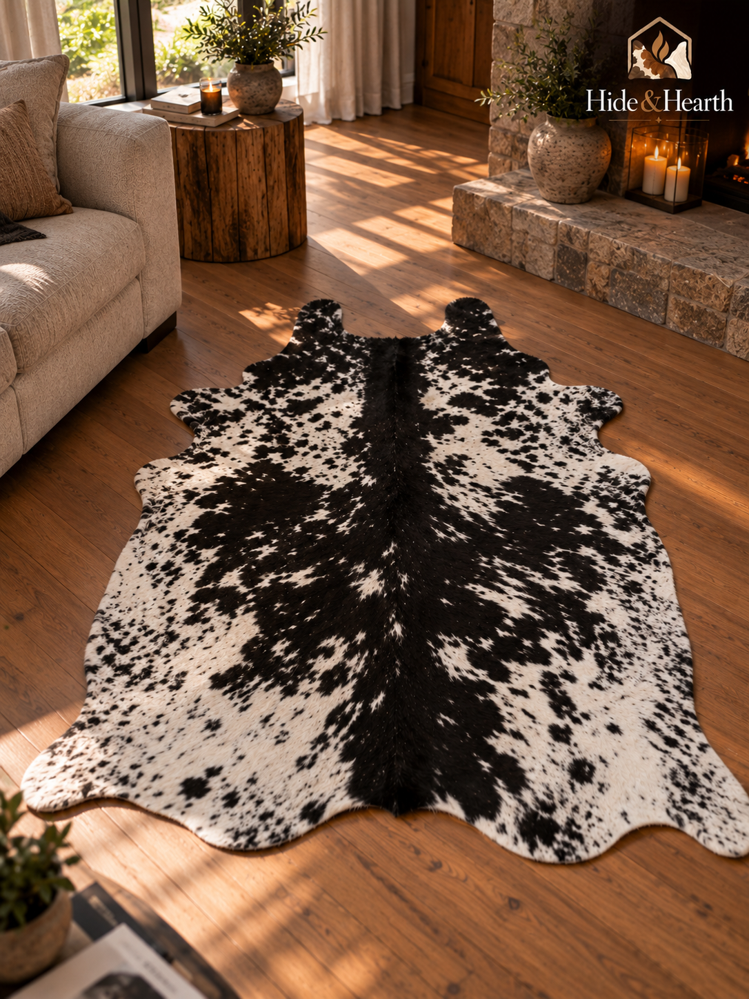 Noelle Cowhide Rug