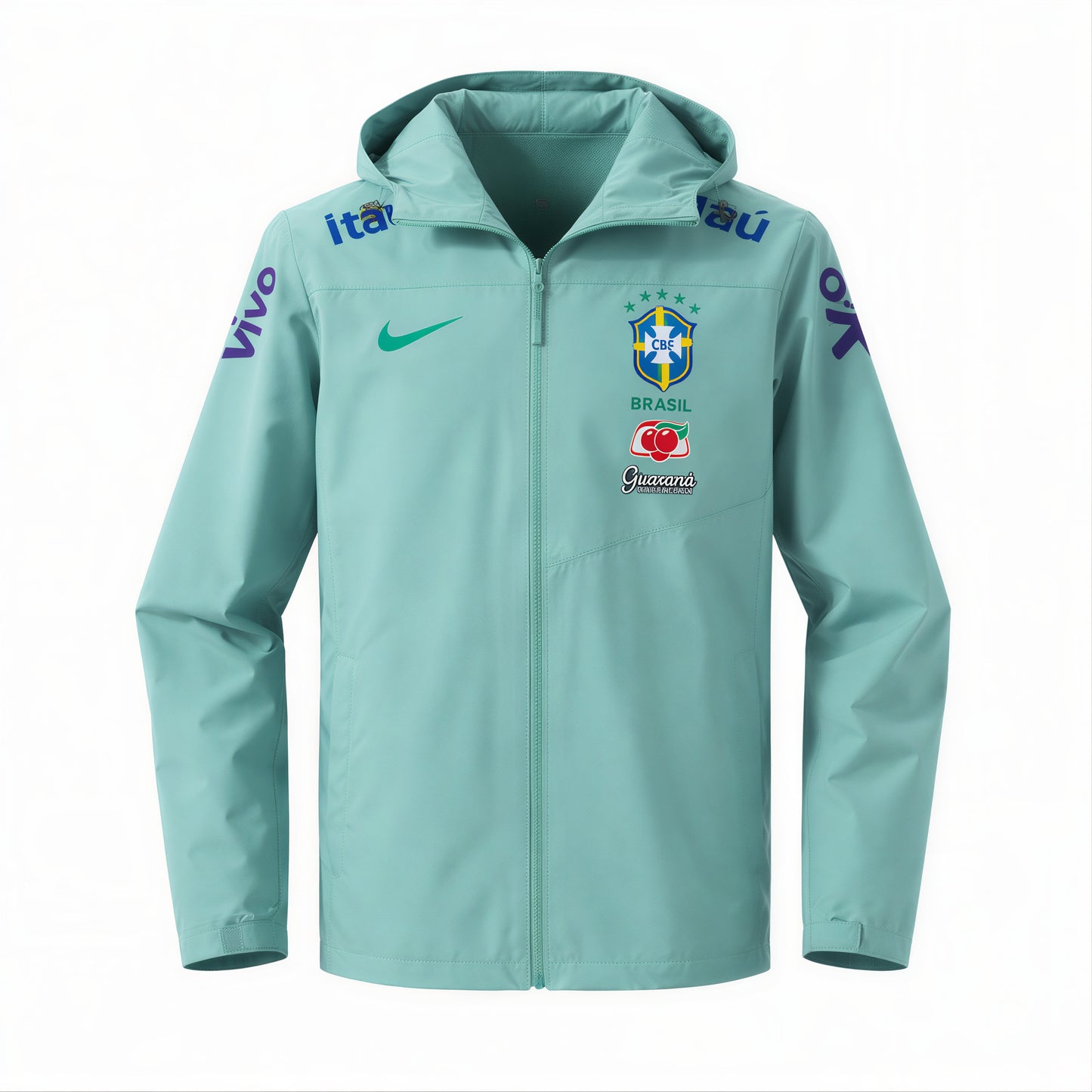 Brazil Windbreaker Jacket Black