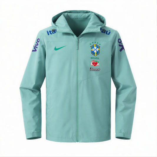 Brazil Windbreaker Jacket Blue