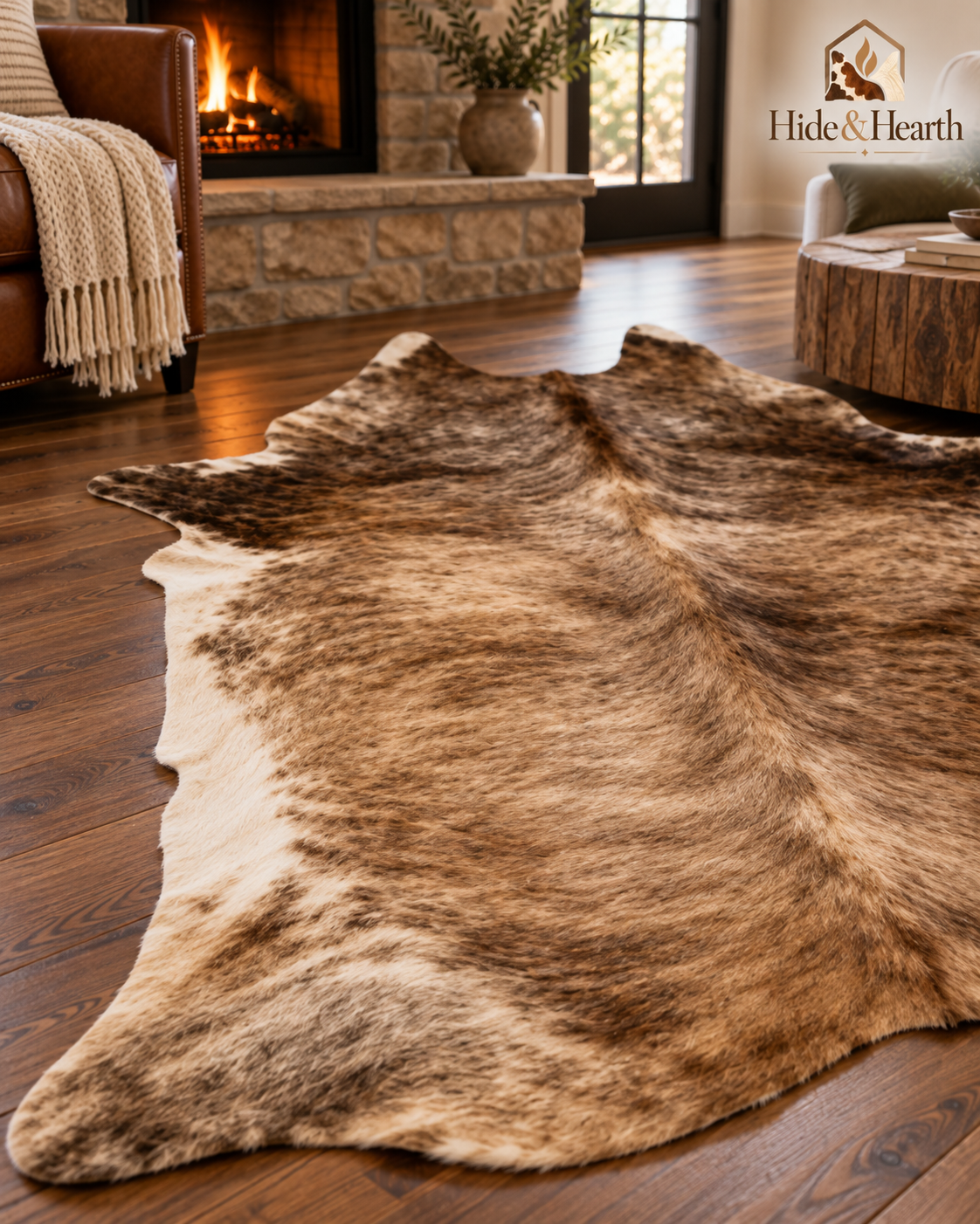 Elara Cowhide Rug
