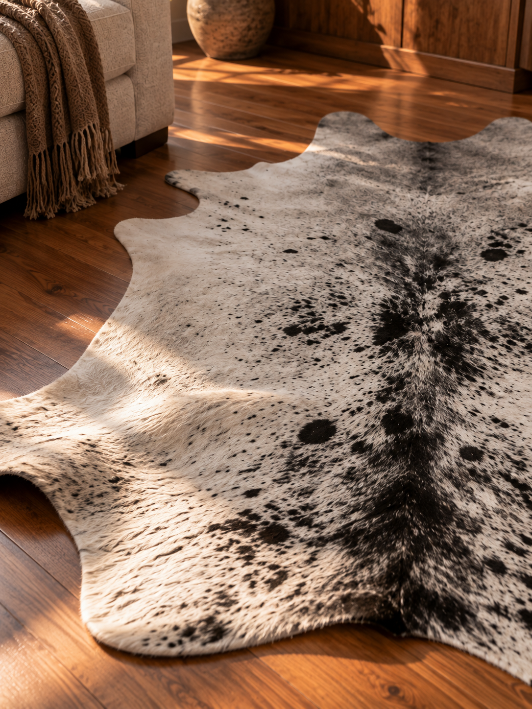 Livia Cowhide Rug